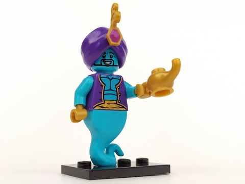 LEGO col06-16 Genie, Series 6 (Complete Set with Stand and Accessories)