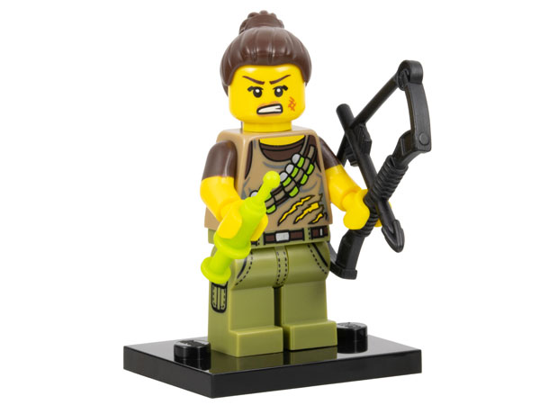 LEGO col12-10 Dino Tracker, Series 12 (Complete Set with Stand and Accessories)