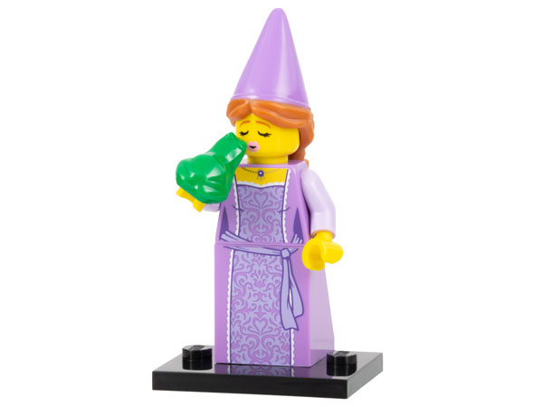 LEGO col12-3 Fairytale Princess, Series 12 (Complete Set with Stand and Accessories)