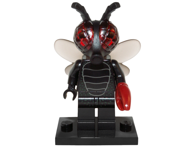 LEGO col14-6 Fly Monster, Series 14 (Complete Set with Stand and Accessories)