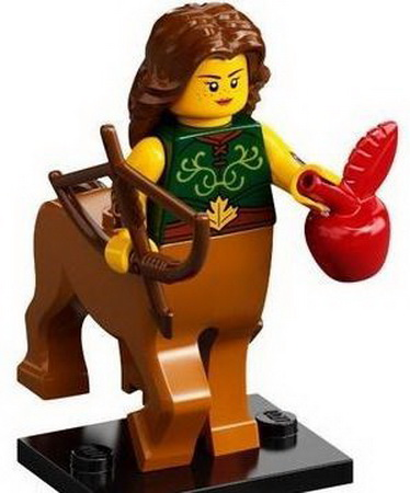 LEGO col21-6 Centaur Warrior, Series 21 (Complete Set with Stand and Accessories)