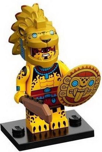 LEGO col21-8 Ancient Warrior, Series 21 (Complete Set with Stand and Accessories)