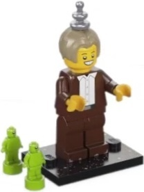 LEGO col26-2 Imposter, Series 26 (Complete Set with Stand and Accessories)
