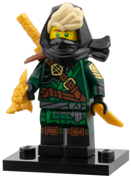 LEGO col29-11 Mysterious Ronin, Series 29 (Complete Set with Stand and Accessories)