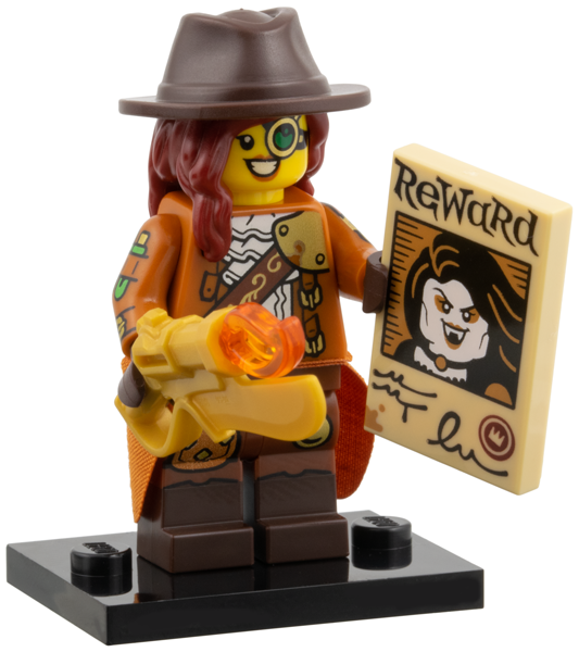 LEGO col29-4 Monster Hunter, Series 29 (Complete Set with Stand and Accessories)