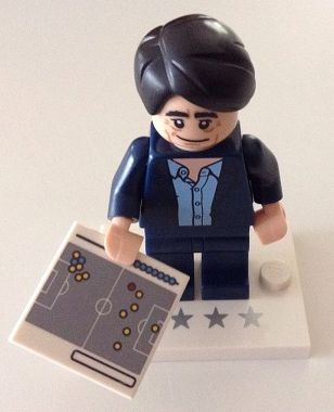 LEGO coldfb Joachim Löw, Deutscher Fussball-Bund / DFB (Complete Set with Stand and Accessories)