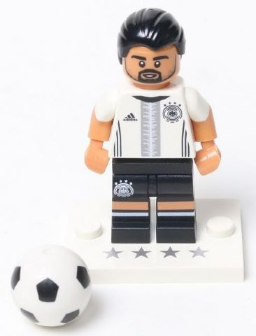 LEGO coldfb-11 Sami Khedira, Deutscher Fussball-Bund / DFB (Complete Set with Stand and Accessories)