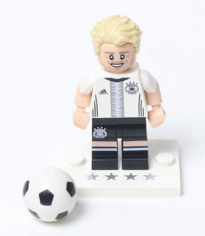 LEGO coldfb-12 André Schürrle, Deutscher Fussball-Bund / DFB (Complete Set with Stand and Accessories)