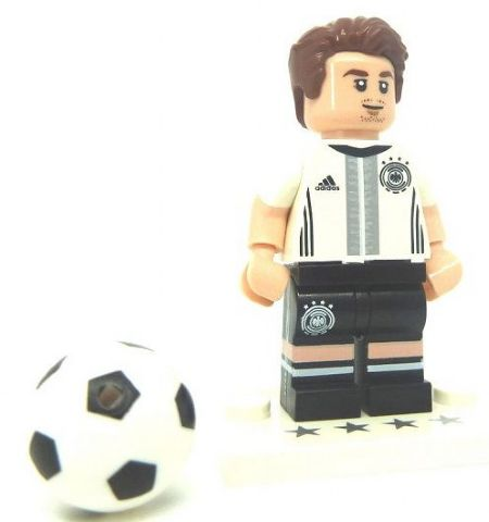 LEGO coldfb-15 Mario Götze, Deutscher Fussball-Bund / DFB (Complete Set with Stand and Accessories)