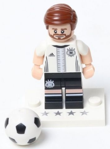 LEGO coldfb-6 Shkodran Mustafi, Deutscher Fussball-Bund / DFB (Complete Set with Stand and Accessories)