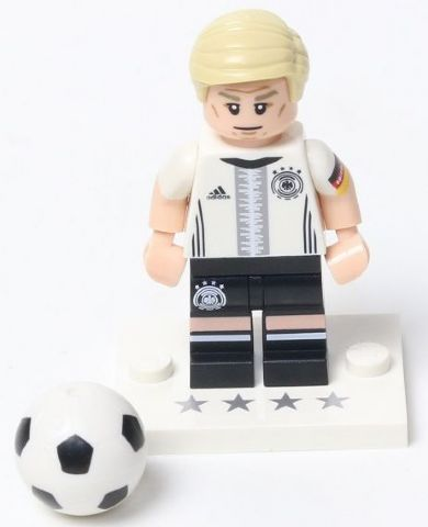 LEGO coldfb-7 Bastian Schweinsteiger, Deutscher Fussball-Bund / DFB (Complete Set with Stand and Accessories)