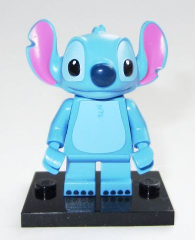 LEGO coldis Stitch, Disney, Series 1 (Complete Set with Stand and Accessories)