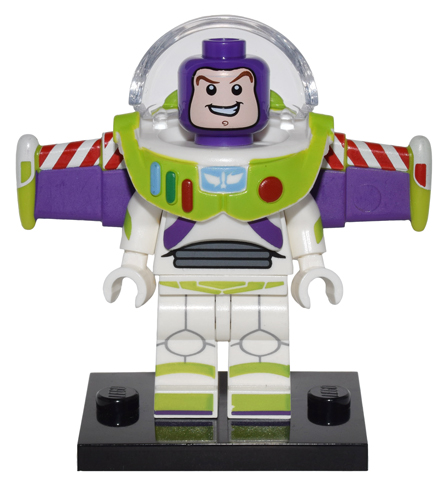 LEGO coldis-3 Buzz Lightyear, Disney, Series 1 (Complete Set with Stand and Accessories)