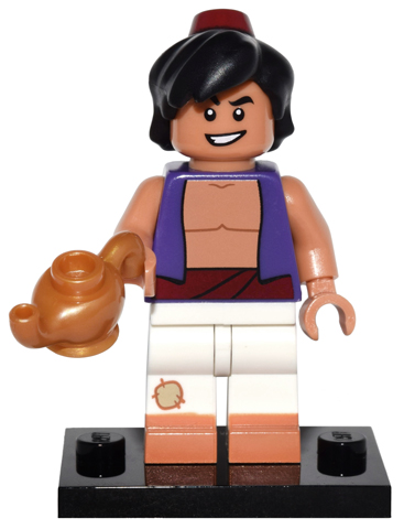 LEGO coldis-4 Aladdin, Disney, Series 1 (Complete Set with Stand and Accessories)