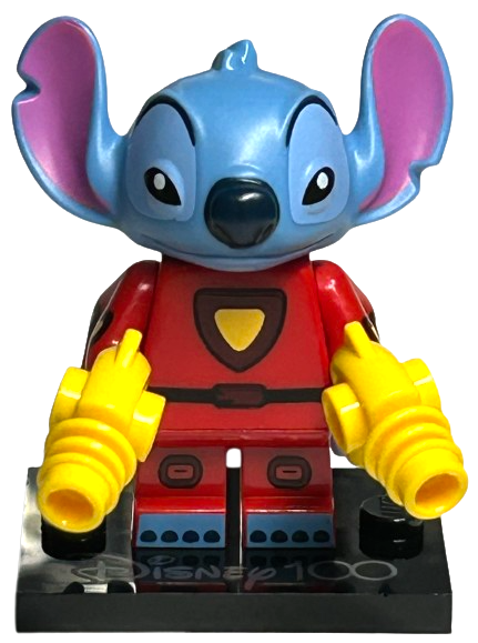 LEGO coldis100-16 Stitch 626, Disney 100 (Complete Set with Stand and Accessories)