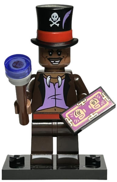 LEGO coldis100-6 Dr. Facilier, Disney 100 (Complete Set with Stand and Accessories)