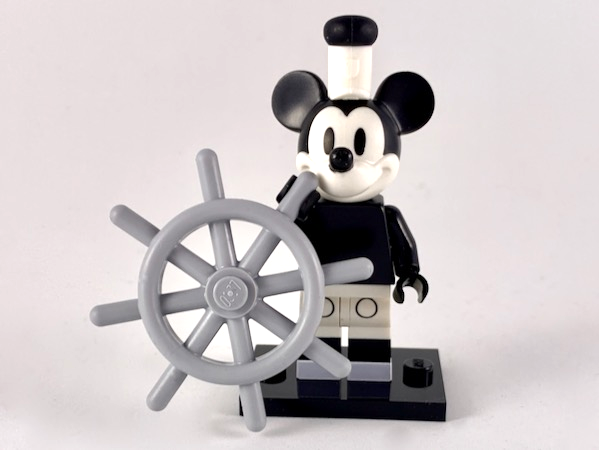 LEGO coldis2 Vintage Mickey, Disney, Series 2 (Complete Set with Stand and Accessories)
