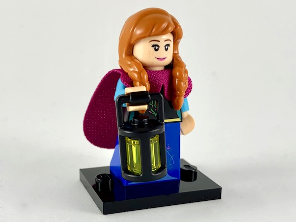 LEGO coldis2-10 Anna, Disney, Series 2 (Complete Set with Stand and Accessories)