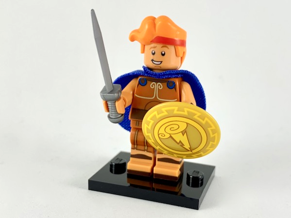 LEGO coldis2-14 Hercules, Disney, Series 2 (Complete Set with Stand and Accessories)