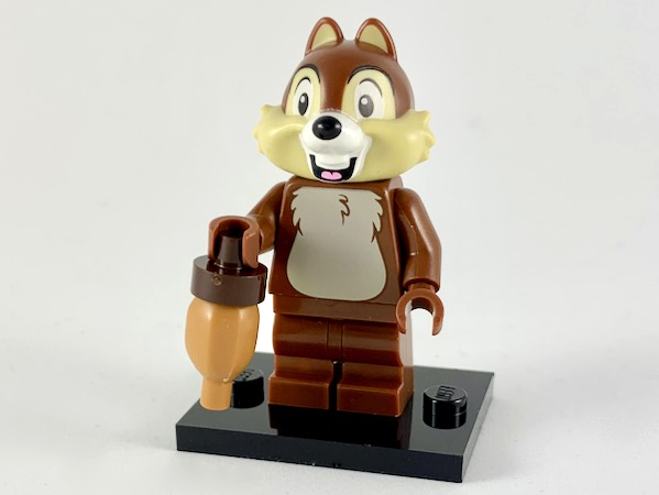 LEGO coldis2-7 Chip, Disney, Series 2 (Complete Set with Stand and Accessories)