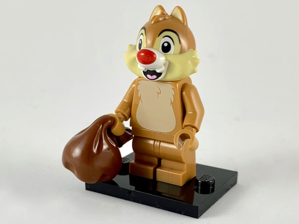 LEGO coldis2-8 Dale, Disney, Series 2 (Complete Set with Stand and Accessories)