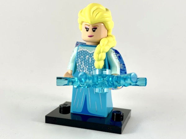 LEGO coldis2-9 Elsa, Disney, Series 2 (Complete Set with Stand and Accessories)