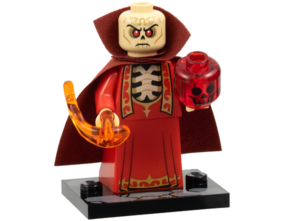 LEGO coldnd-11 Szass Tam, Dungeons & Dragons (Complete Set with Stand and Accessories)