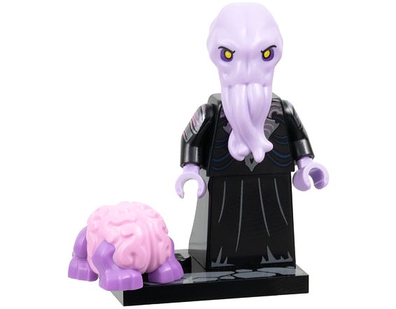 LEGO coldnd-7 Mind Flayer, Dungeons & Dragons (Complete Set with Stand and Accessories)