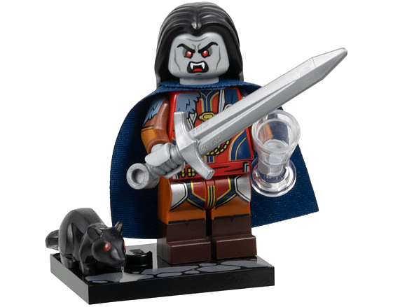LEGO coldnd-8 Strahd von Zarovich, Dungeons & Dragons (Complete Set with Stand and Accessories)
