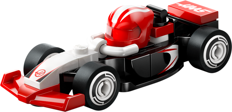 LEGO colf1rc-10 Haas F1 Team Race Car, F1 Collectible Race Cars