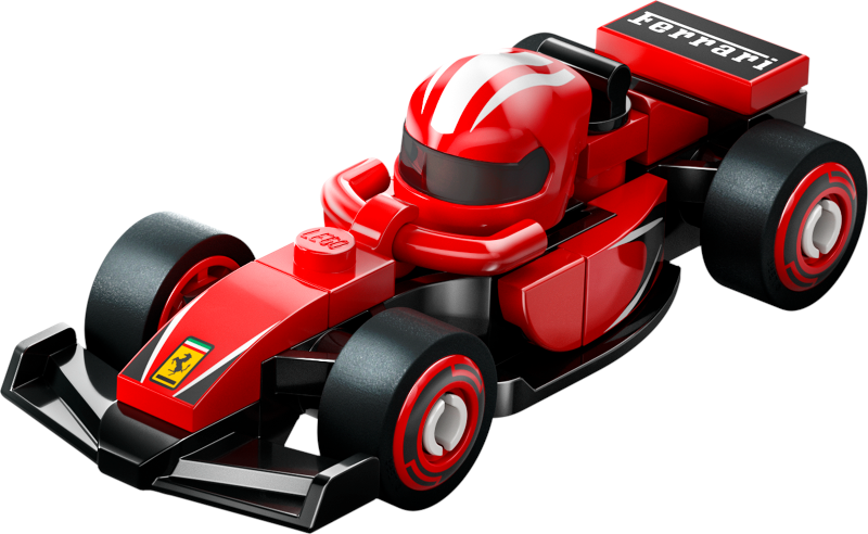 LEGO colf1rc-3 Ferrari F1 Team Race Car, F1 Collectible Race Cars