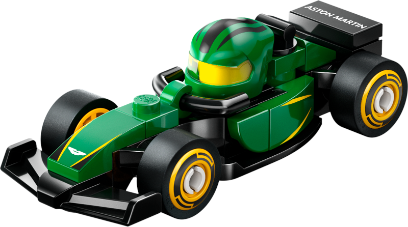LEGO colf1rc-5 Aston Martin F1 Team Race Car, F1 Collectible Race Cars