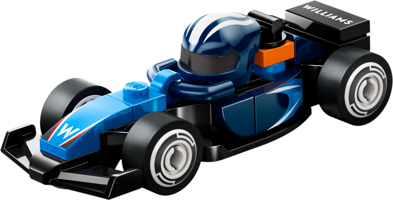 LEGO colf1rc-7 Williams F1 Team Race Car, F1 Collectible Race Cars