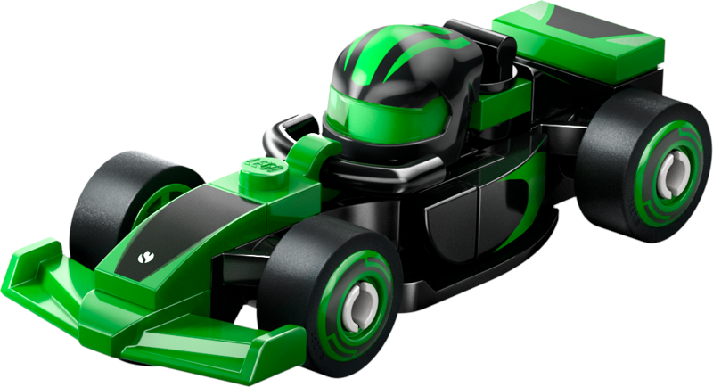 LEGO colf1rc-9 Sauber F1 Team Race Car, F1 Collectible Race Cars