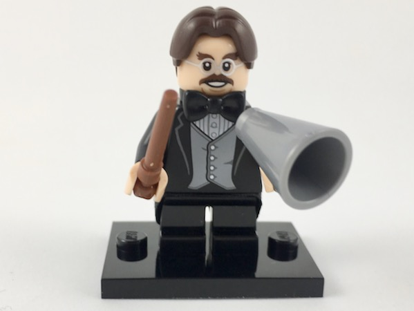 LEGO colhp-13 Professor Flitwick, Harry Potter, Series 1 (Complete Set with Stand and Accessories)