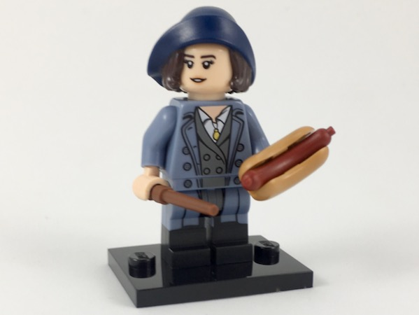 LEGO colhp-18 Tina Goldstein, Harry Potter, Series 1 (Complete Set with Stand and Accessories)