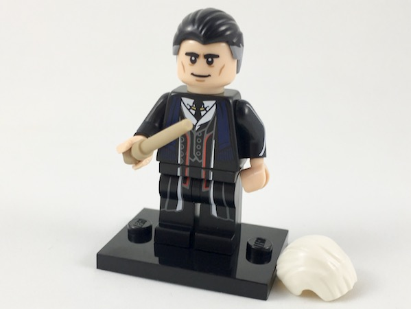 LEGO colhp-22 Percival Graves, Harry Potter, Series 1 (Complete Set with Stand and Accessories)