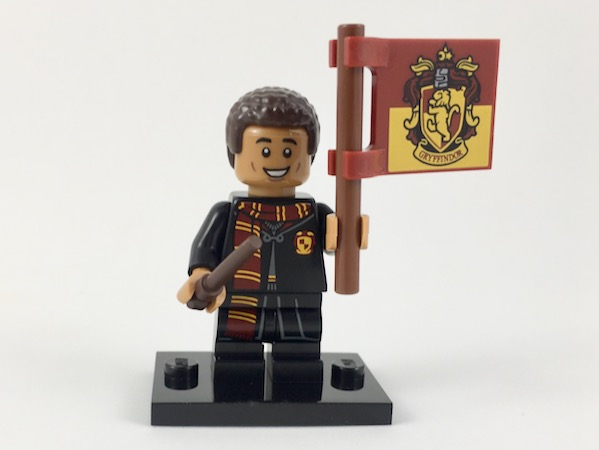 LEGO colhp-8 Dean Thomas, Harry Potter, Series 1 (Complete Set with Stand and Accessories)