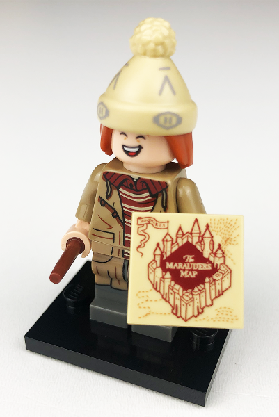 LEGO colhp2-11 George Weasley, Harry Potter, Series 2 (Complete Set with Stand and Accessories)