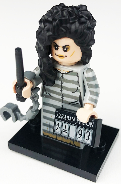 LEGO colhp2-12 Bellatrix Lestrange, Harry Potter, Series 2 (Complete Set with Stand and Accessories)
