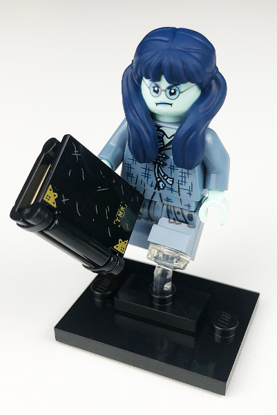 LEGO colhp2-14 Moaning Myrtle, Harry Potter, Series 2 (Complete Set with Stand and Accessories)