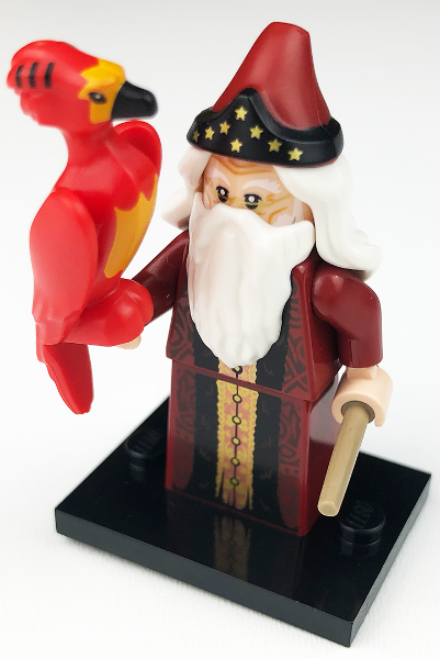 LEGO colhp2-2 Headmaster Albus Dumbledore, Harry Potter, Series 2 (Complete Set with Stand and Accessories)