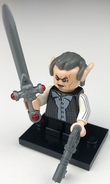 LEGO colhp2-6 Griphook, Harry Potter, Series 2 (Complete Set with Stand and Accessories)
