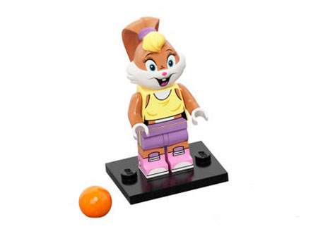 LEGO collt Lola Bunny (Complete Set with Stand and Accessories)