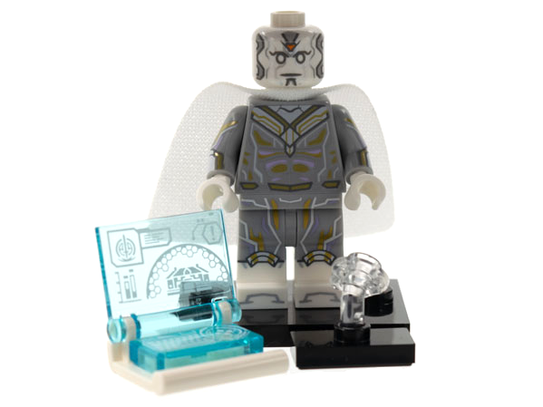 LEGO colmar-2 The Vision, Marvel Studios, Series 1 (Complete Set with Stand and Accessories)