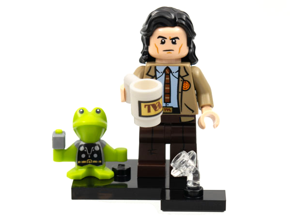LEGO colmar-6 Loki, Marvel Studios, Series 1 (Complete Set with Stand and Accessories)