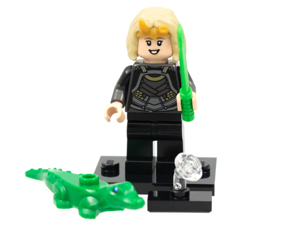 LEGO colmar-7 Sylvie, Marvel Studios, Series 1 (Complete Set with Stand and Accessories)