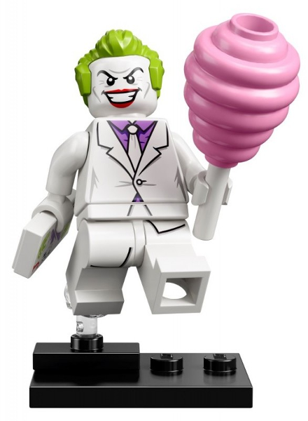 LEGO colsh-13 Joker, DC Super Heroes (Complete Set with Stand and Accessories)