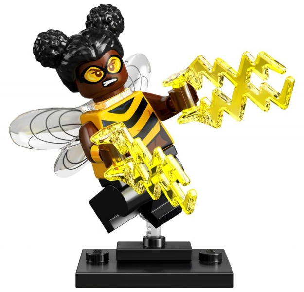 LEGO colsh-14 Bumblebee, DC Super Heroes (Complete Set with Stand and Accessories)