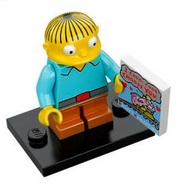 LEGO colsim-10 Ralph Wiggum, The Simpsons, Series 1 (Complete Set with Stand and Accessories)